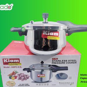 Kiam Tri-Ply Pressure Cooker 5.5 Liter