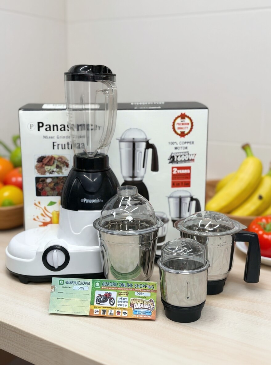 Panasonic Mixer Grinder & Juicer 1600w
