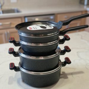 Kiam Essentials Die Casting 9 Pcs Cooking Set